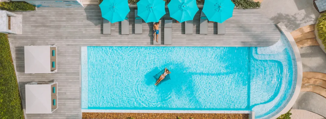 Avani+ Samui Resort - Pool Aerial View