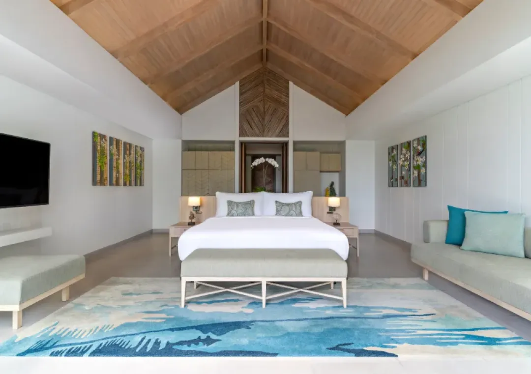 Beachfront Pool Villa - Bedroom View