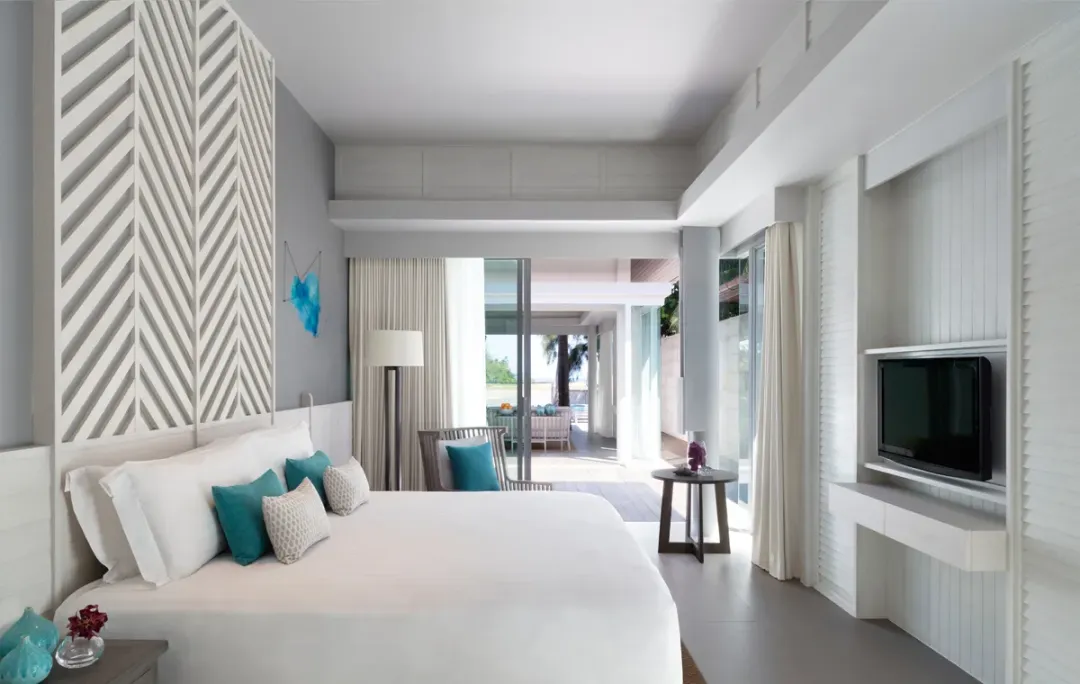 Two Bedroom Beachfront Pool Villa -King Bed