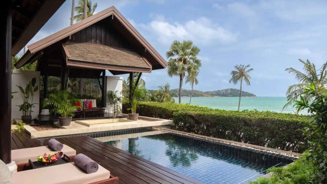 Anantara Lawana Koh Samui Resort - Outdoor Terrace Pool Villa with Sea View