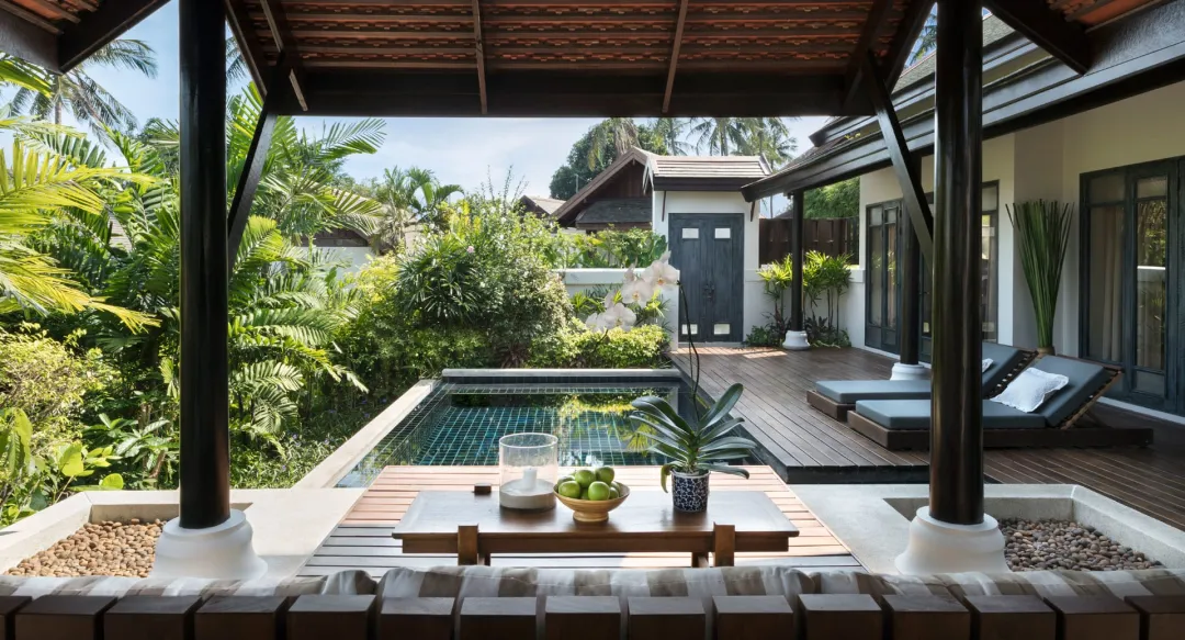 Anantara Pool Villa - Pool Lounge