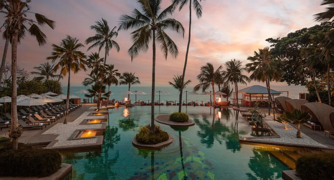 Anantara Bophut Koh Samui Resort -Main Pool with View