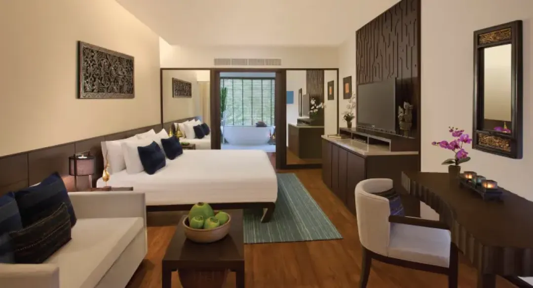 Junior Garden Suite - Bedroom View