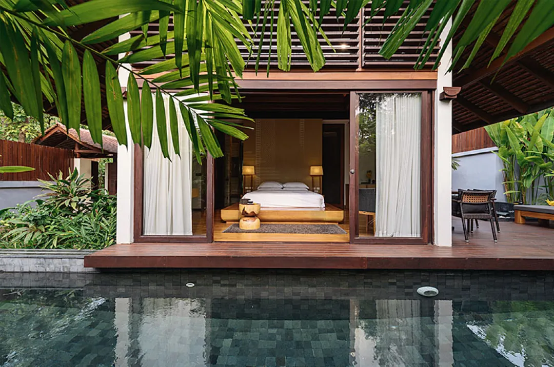Premier Pool Villa - Bedroom Over View