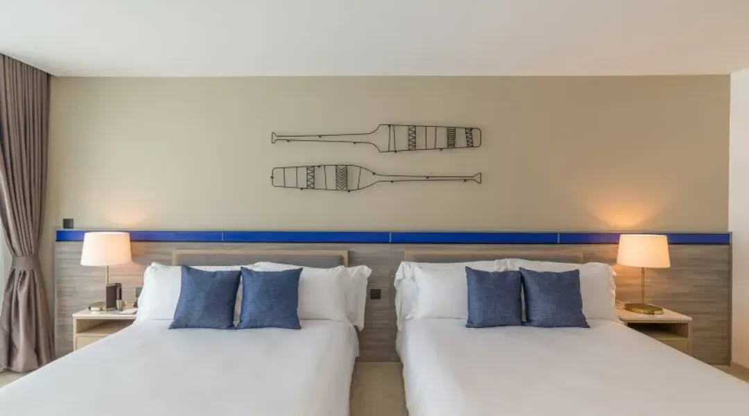 Premium Deluxe Room - Twin Bed View