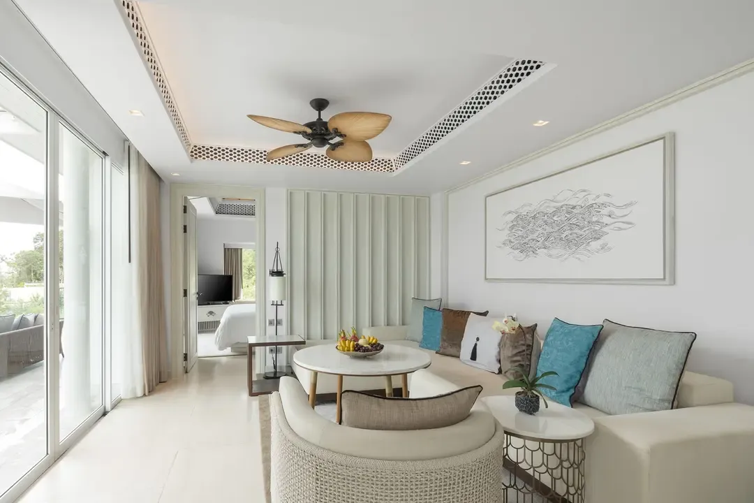 Two Bedroom Ocean Pool Suite -Seating Aeria