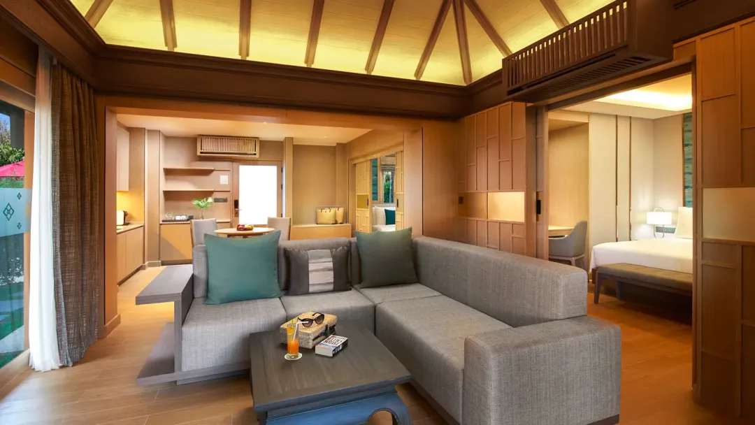 One Bedroom Pool Villa - Living Room