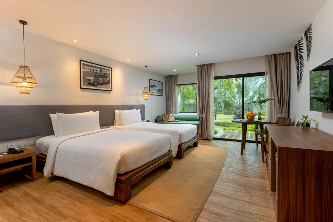 Deluxe Garden Terrace - Twin Bed