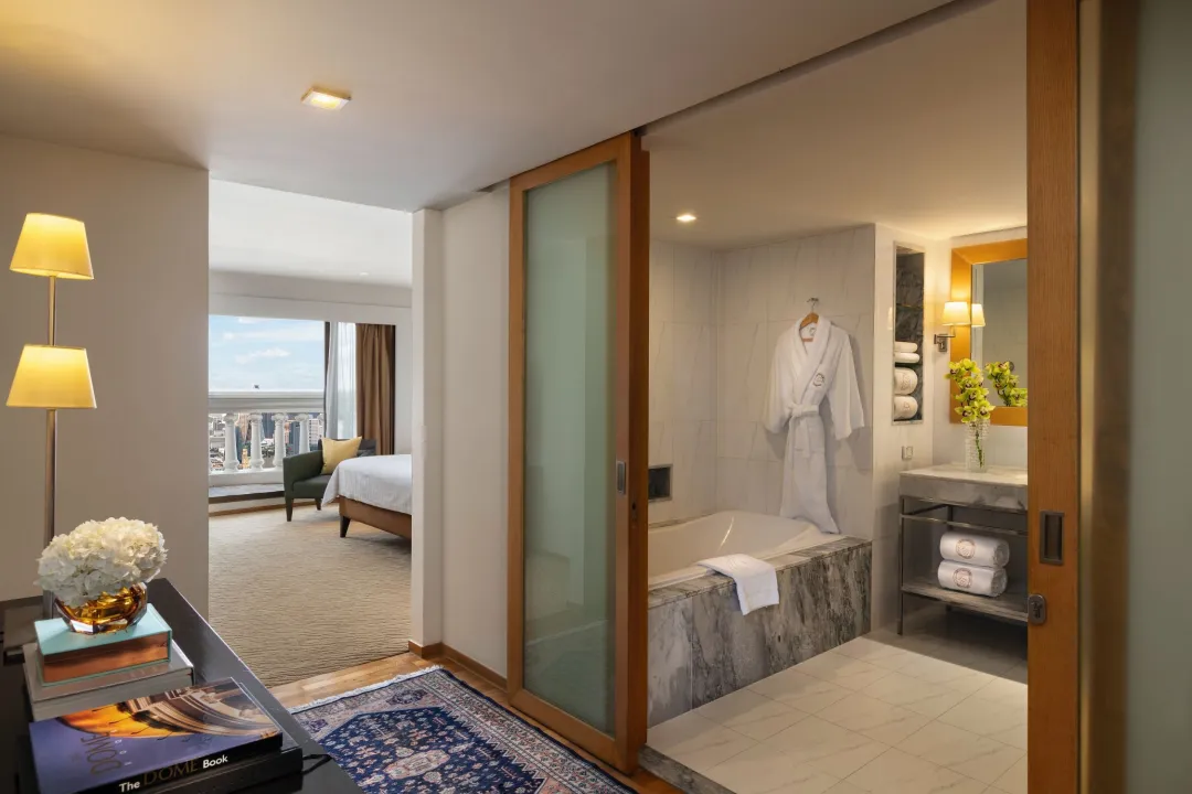Odysseys Travel - Tower Club at Lebua - Tower Club Suite Three Bedroom with Lounge - Bathroom