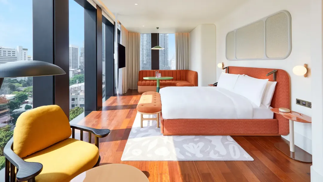 Odysseys Travel - The Standard Bangkok - Corner King - Bedroom