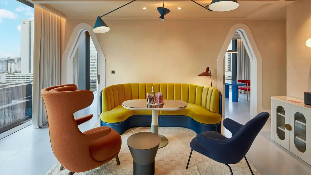 Odysseys Travel - The Standard Bangkok - Suite Spot - Lounge