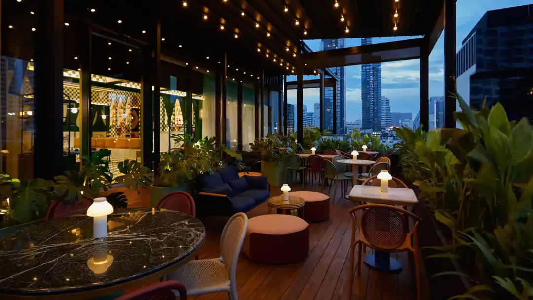 Odysseys Travel - The Standard Bangkok - Double Standard - Terrace