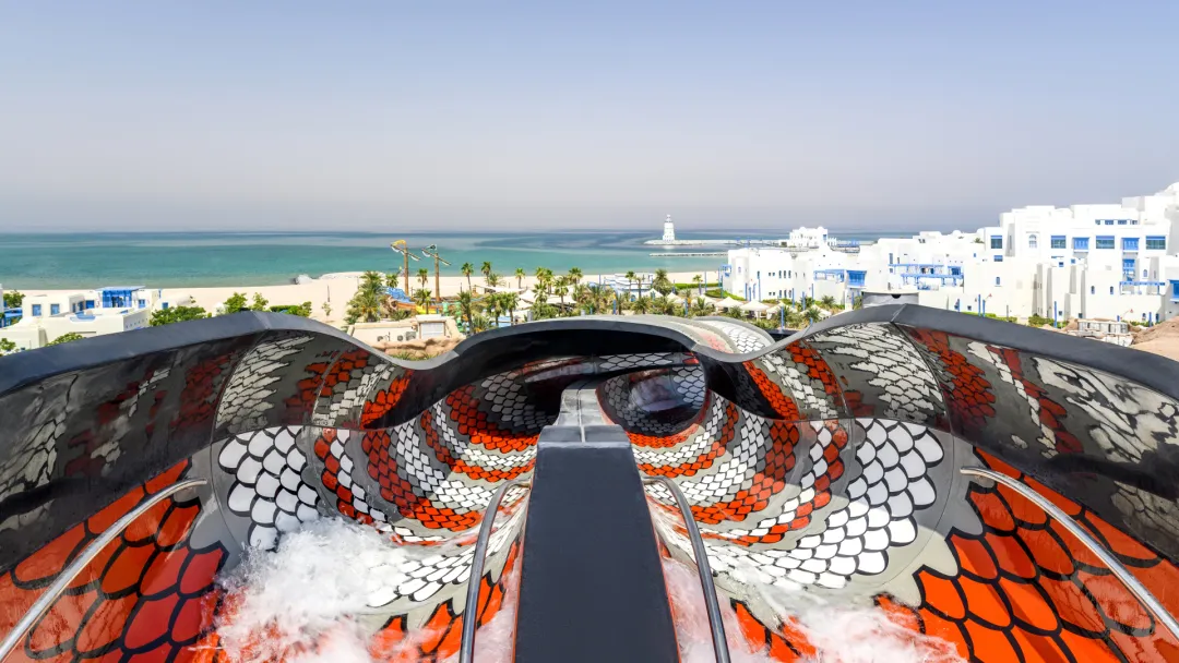 Hilton-Salwa-Beach-Resort-and-Villas-Waterslide