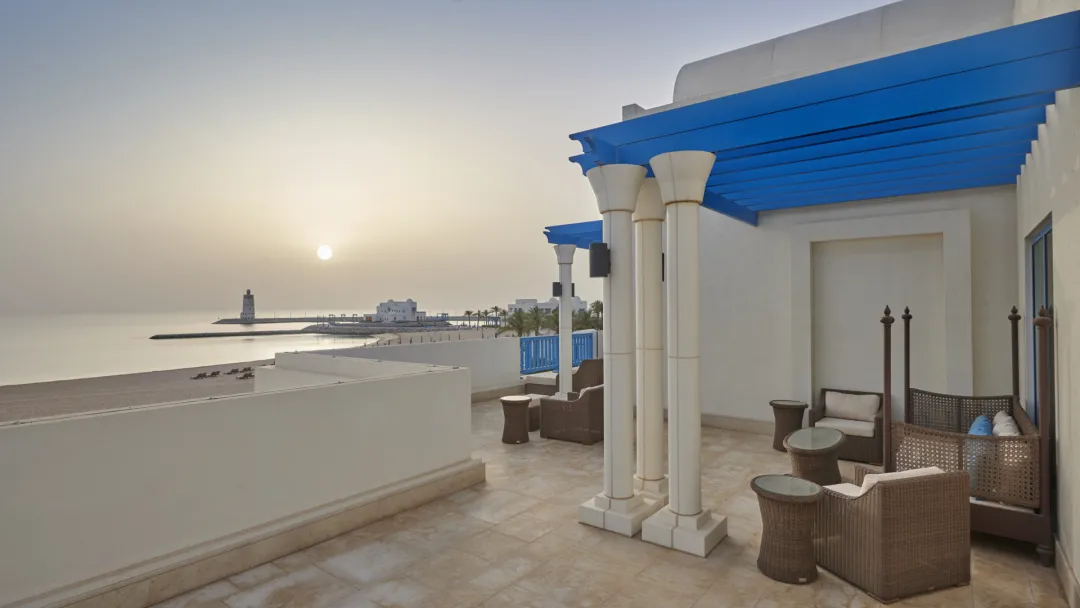 Hilton-Salwa-Beach-Resort-and-Villas-Sunrise-View