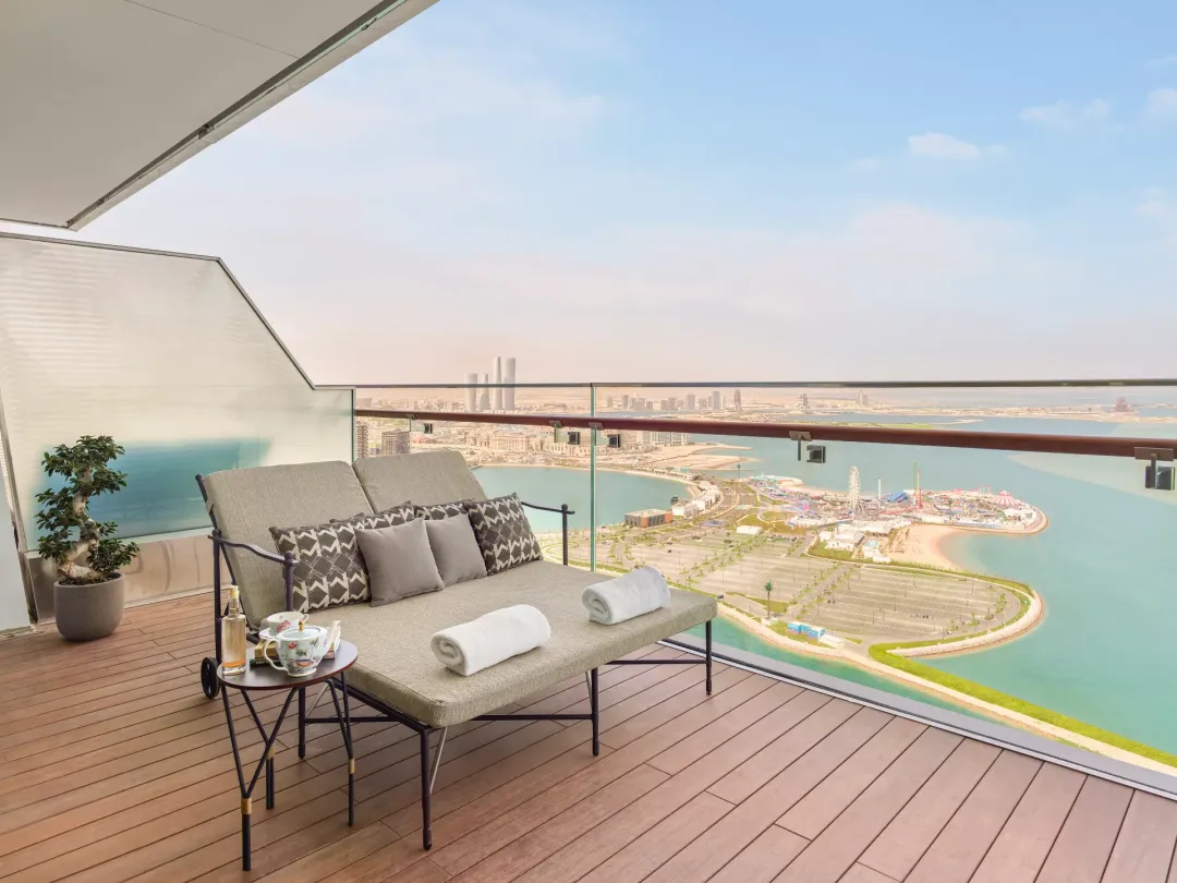 Raffles-Doha-Sea-View-Balcony
