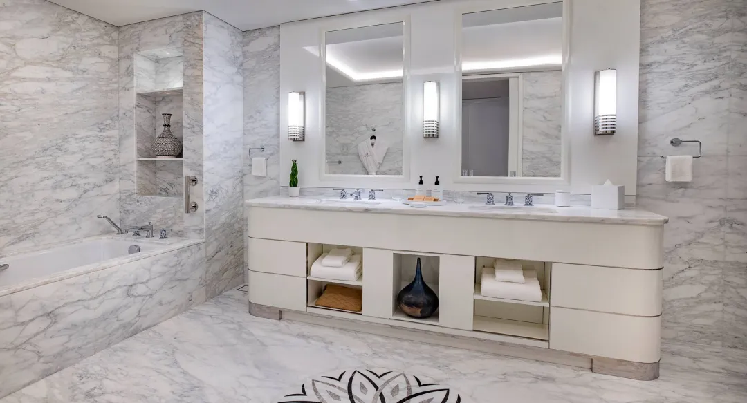 Waldorf Astoria Lusail Doha - Deluxe One Bedroom Suite -Bathroom