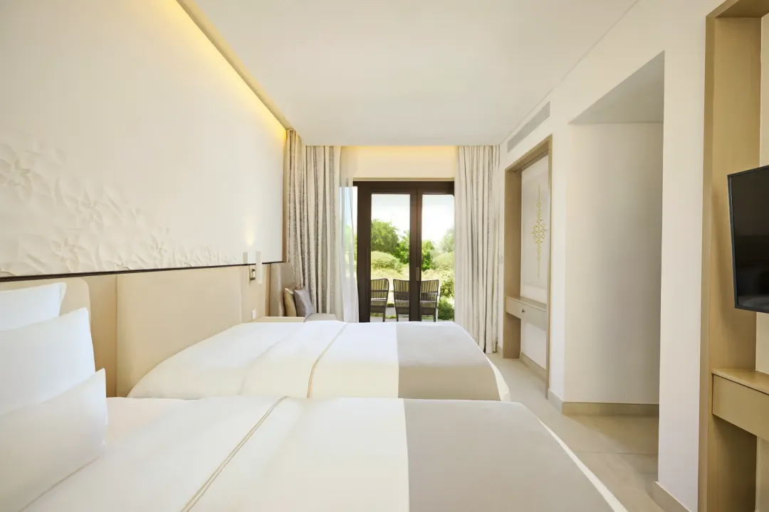 Zulal Wellness Resort - Garden View Deluxe Room - Twin Beds