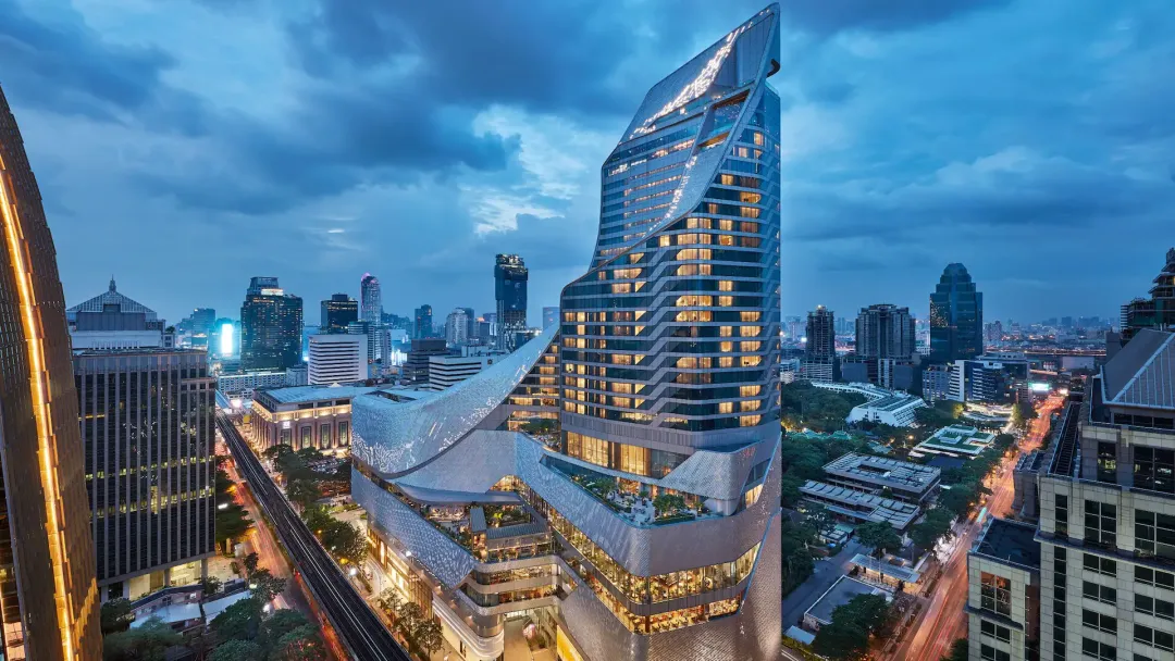 Park Hyatt Bangkok - Hotel Aerial View