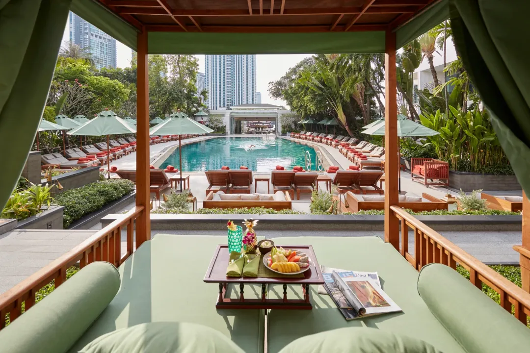 Mandarin Oriental, Bangkok - Pool Cabana