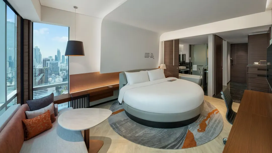 Circle Wellness Room - Bedroom View