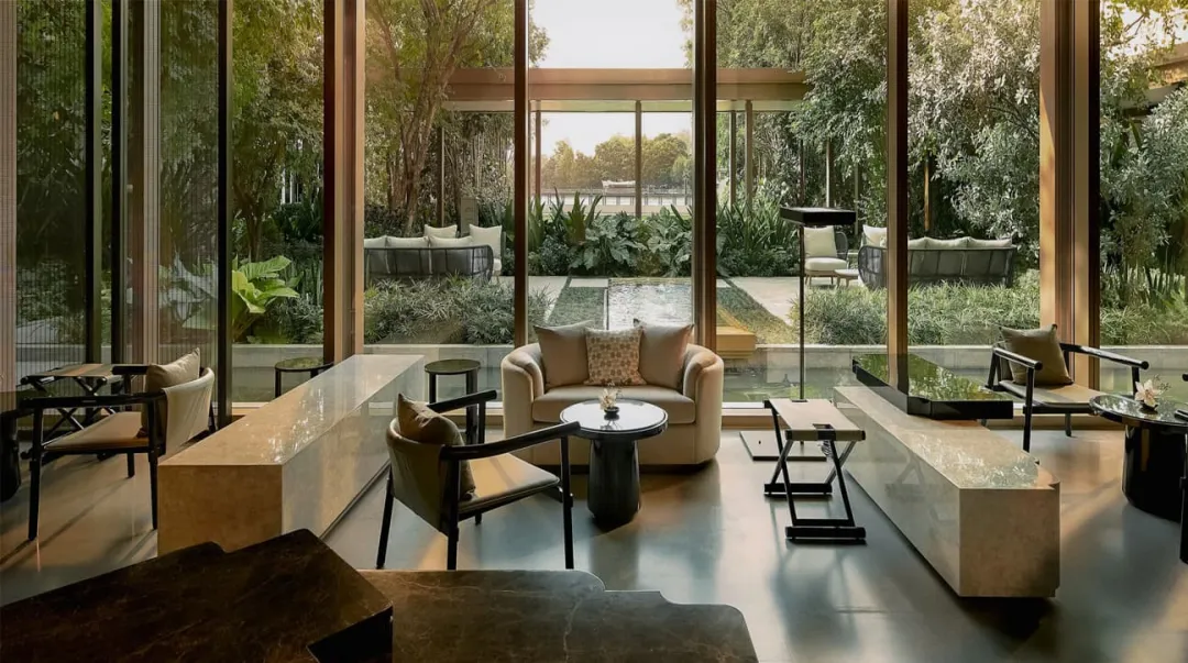 Capella Bangkok - Spa Indoor Lounge