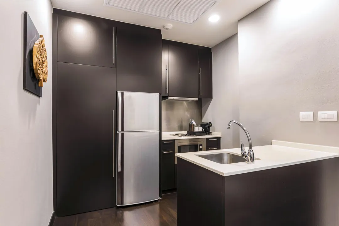 One Bedroom Suite River View -Kitchen