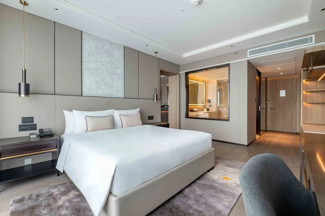 One Bedroom Entertainment Suite - King Bed View