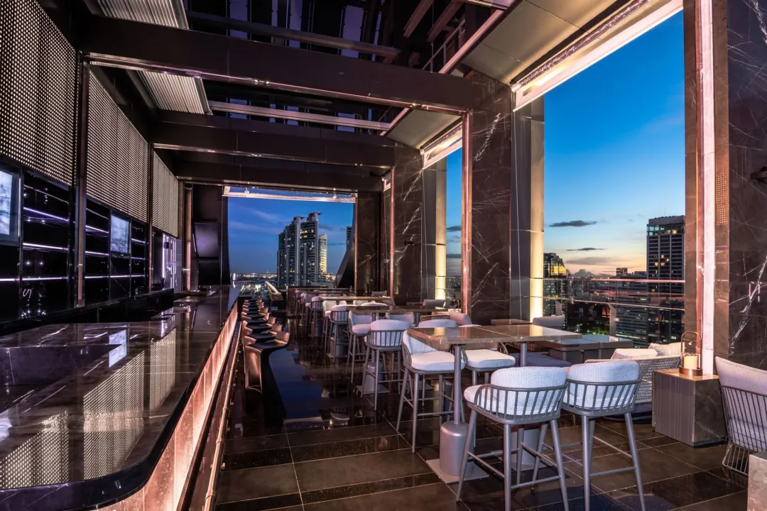 Cooling Tower Rooftop Bar