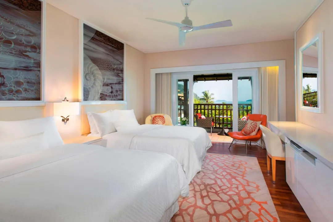 2 Twin Beds Ocean View Room - Twin Bed