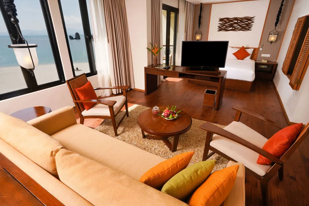 Bayu Senja Seaview Suite - Bedroom View