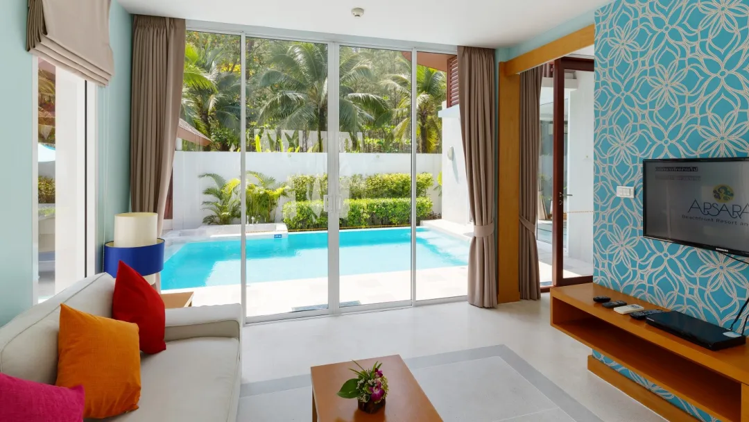 Apasara Beach Resort and Villas - Pool Villa - Pool Area