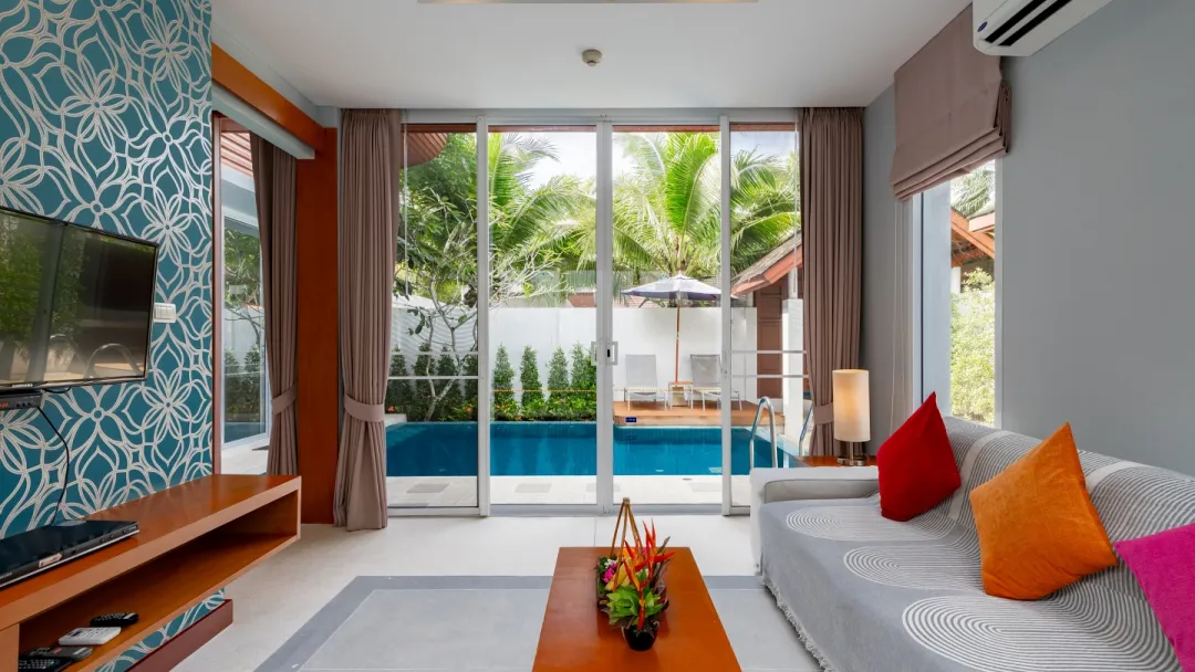 Apasara Beach Resort and Villas - Pool Villa - Living Area