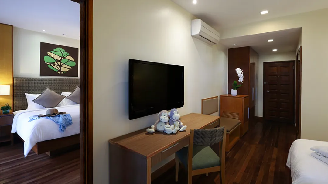 Family Chalet - Bedroom View