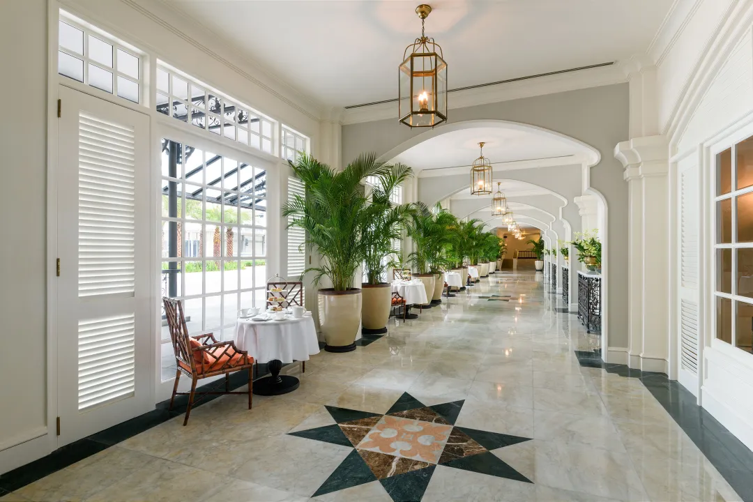 Eastern and Oriental Hotel - Heritage Wing Corridor View