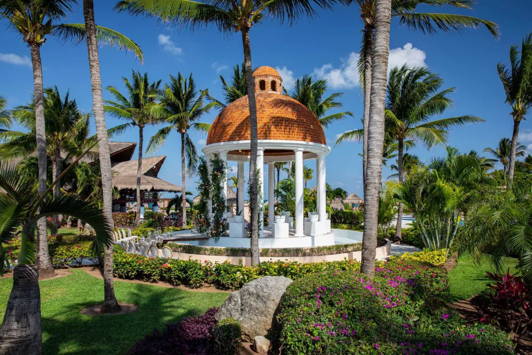 Excellence Riviera Cancun -Wedding Gazebo Aeria