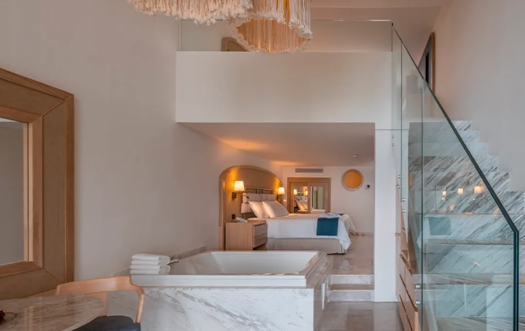 Superior Walkout Loft Suite - King Bed View