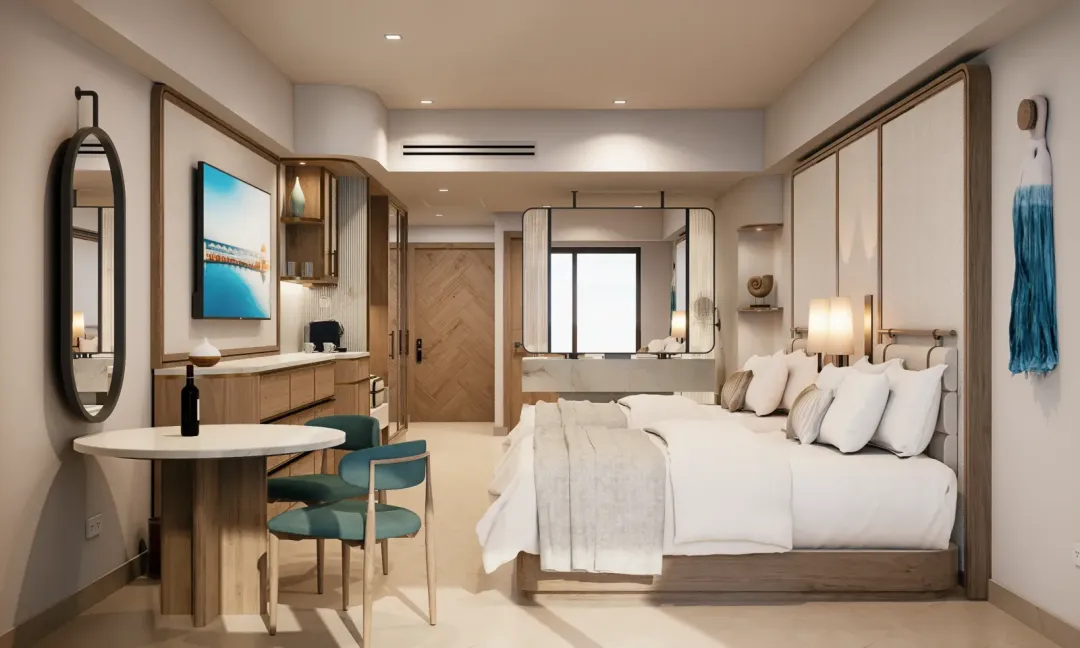 Superior Deluxe Lagoon View - Twin Bed View