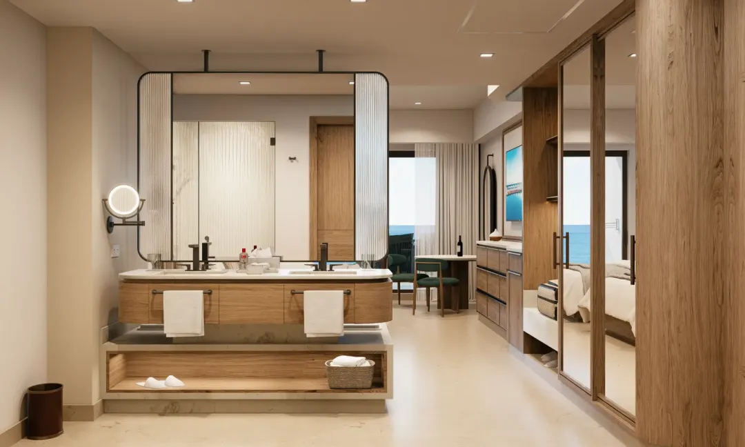 Superior Deluxe Ocean View - Bathroom