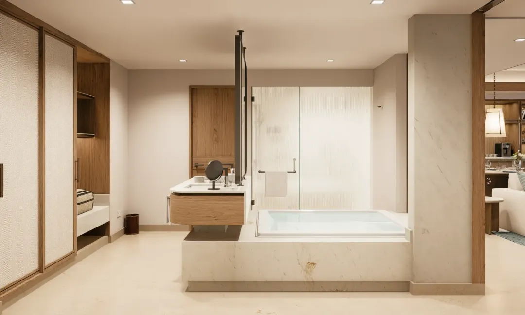 Two Bedroom Presidential Suite - Bathroom View