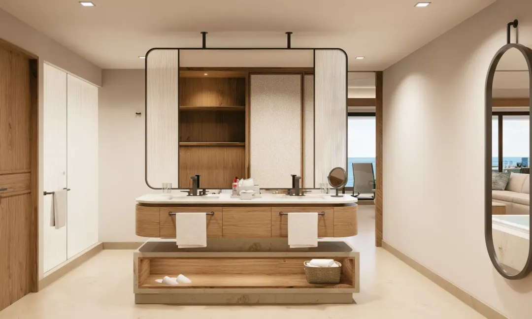 Two Bedroom Presidential Suite - Bathroom