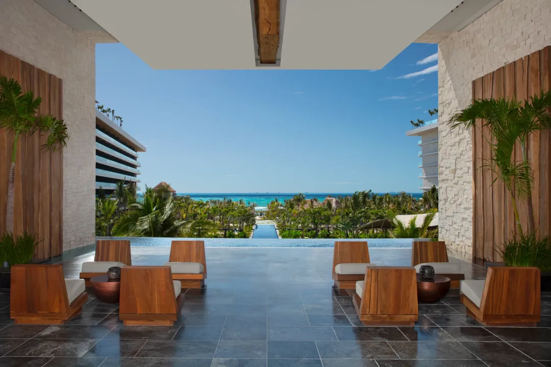 Secrets Moxche Playa del Carmen - Arrival Lobby View