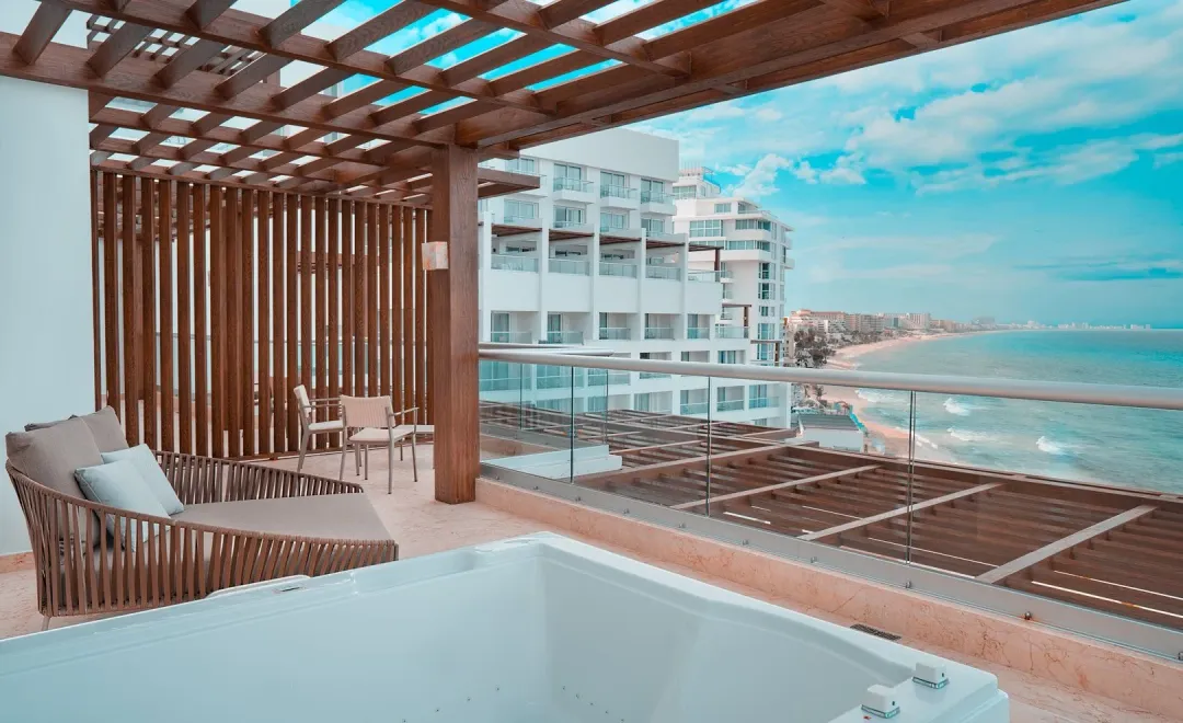 Sun Palace Cancun - Room Terrace Sea View