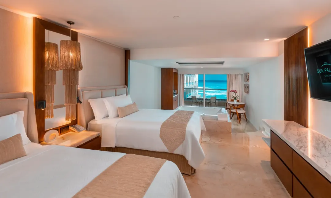 Superior Deluxe Standard Ocean Double - Twin Bed