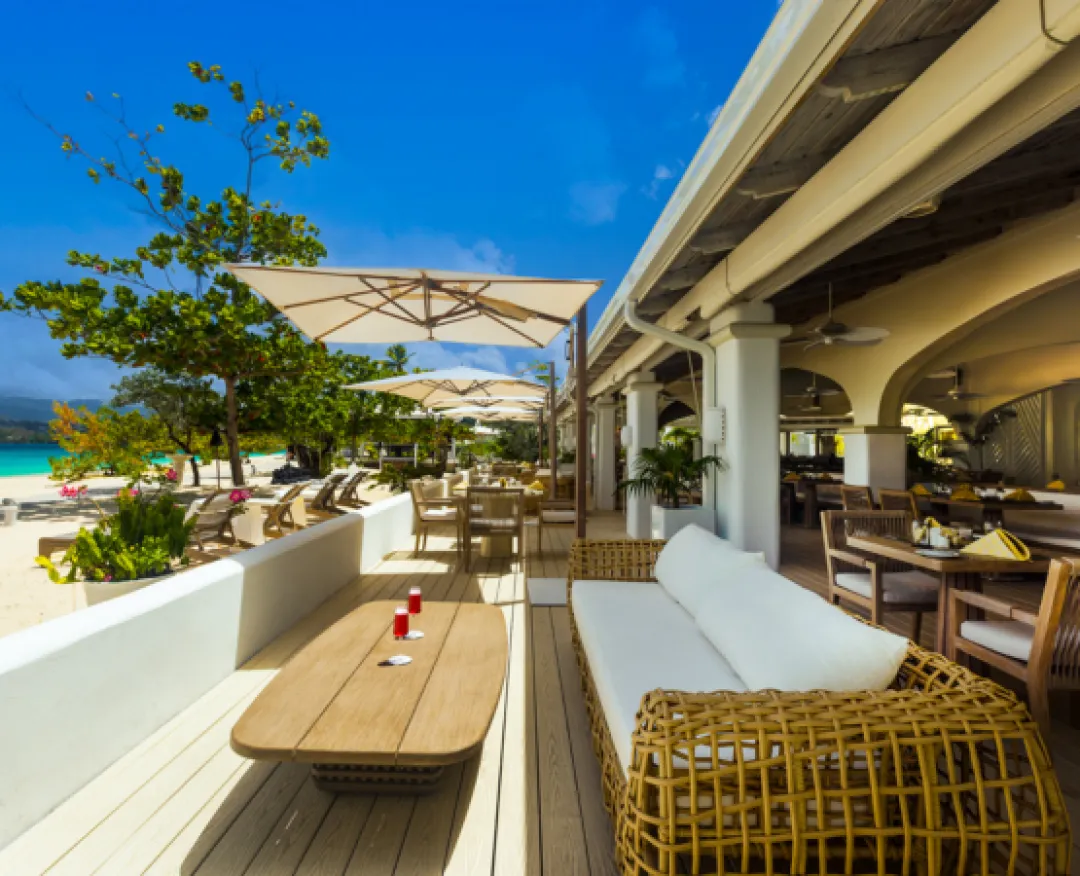 Spice Island Beach Resort - Sea and Surf Terrace and Bar