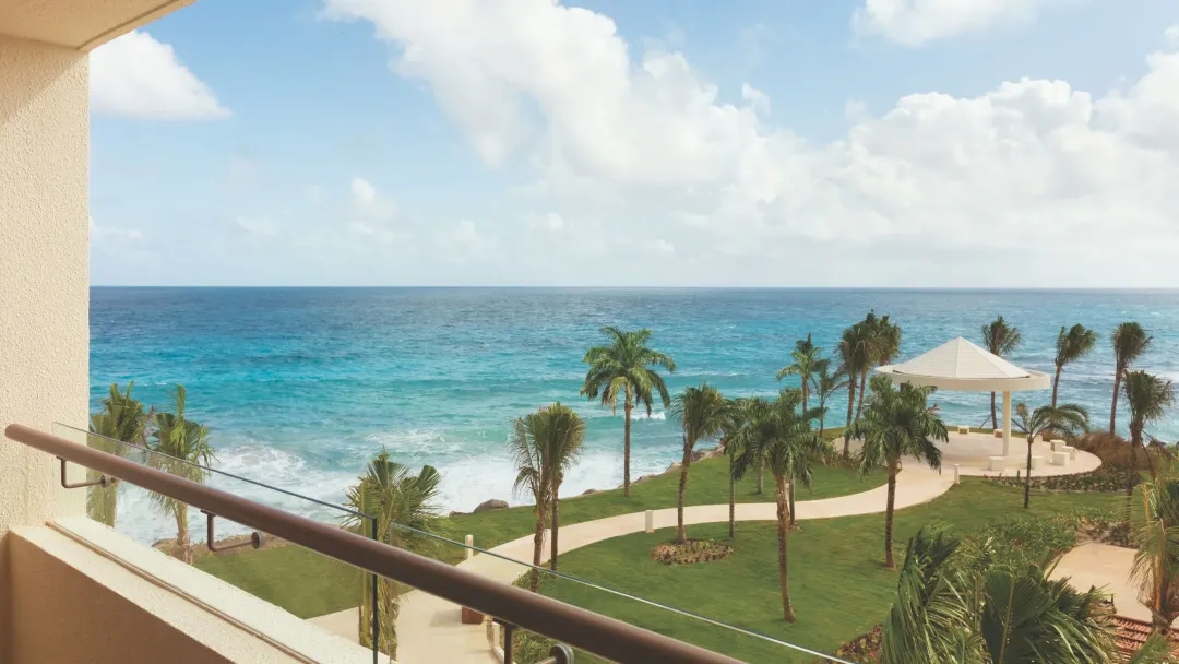 Hyatt Ziva Cancun - Sea View from the Balcony View