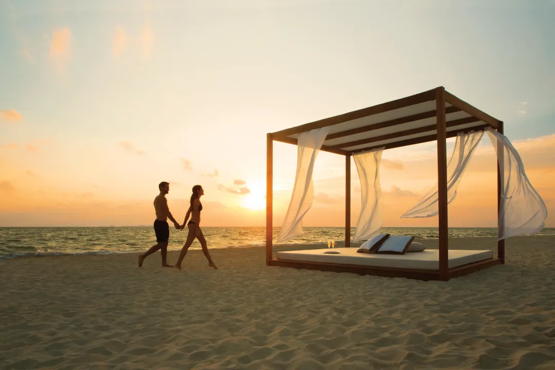 Secrets Playa Mujeres Golf & Spa Resort - Beach Cabana with Sunset View