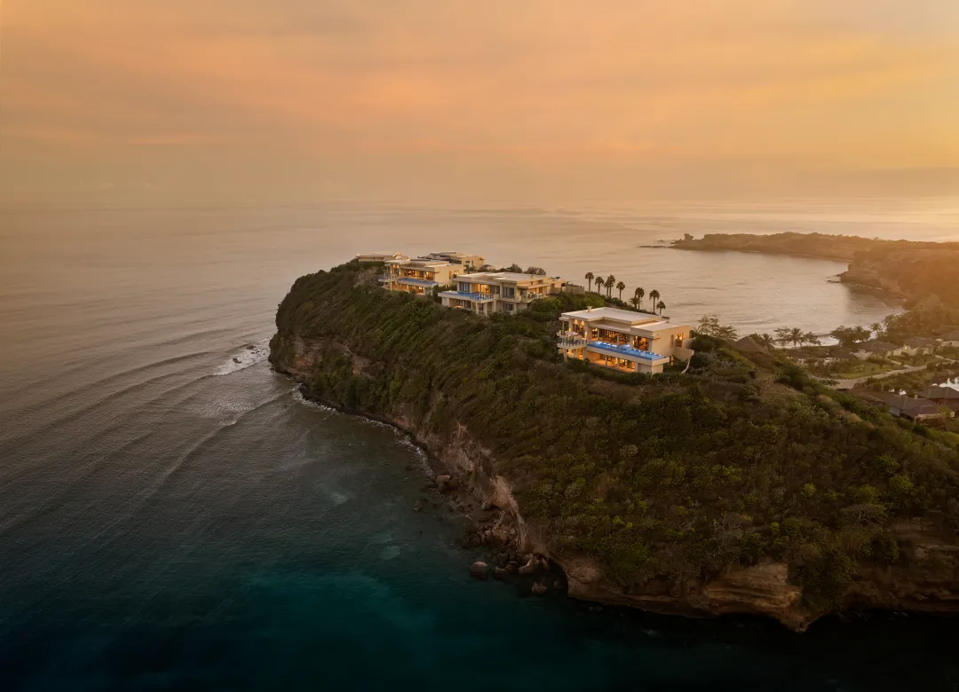 Six Senses La Sagesse - Aerial View