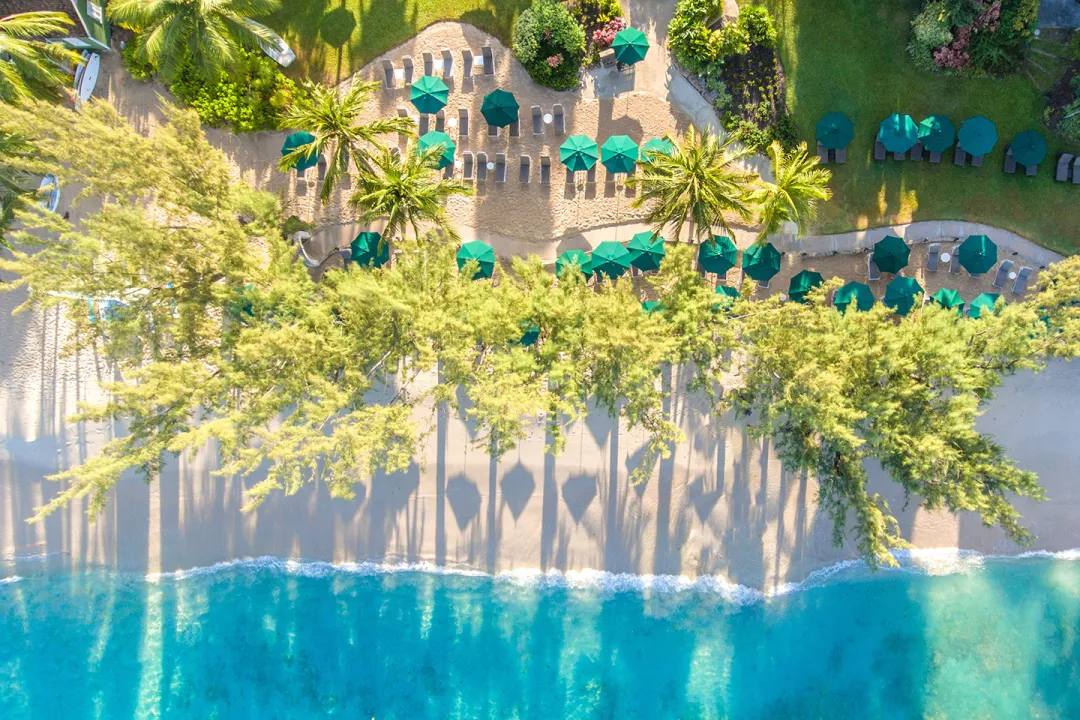 Coral-Reef-Club-Beach-Aerial-View
