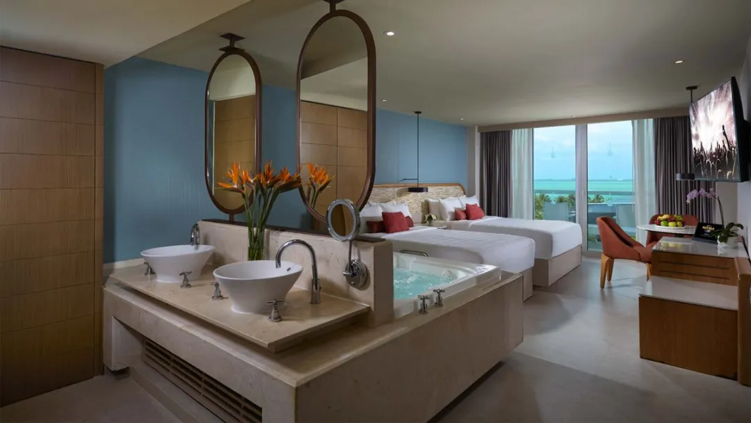 Deluxe Lagoon View Room - Bathroom