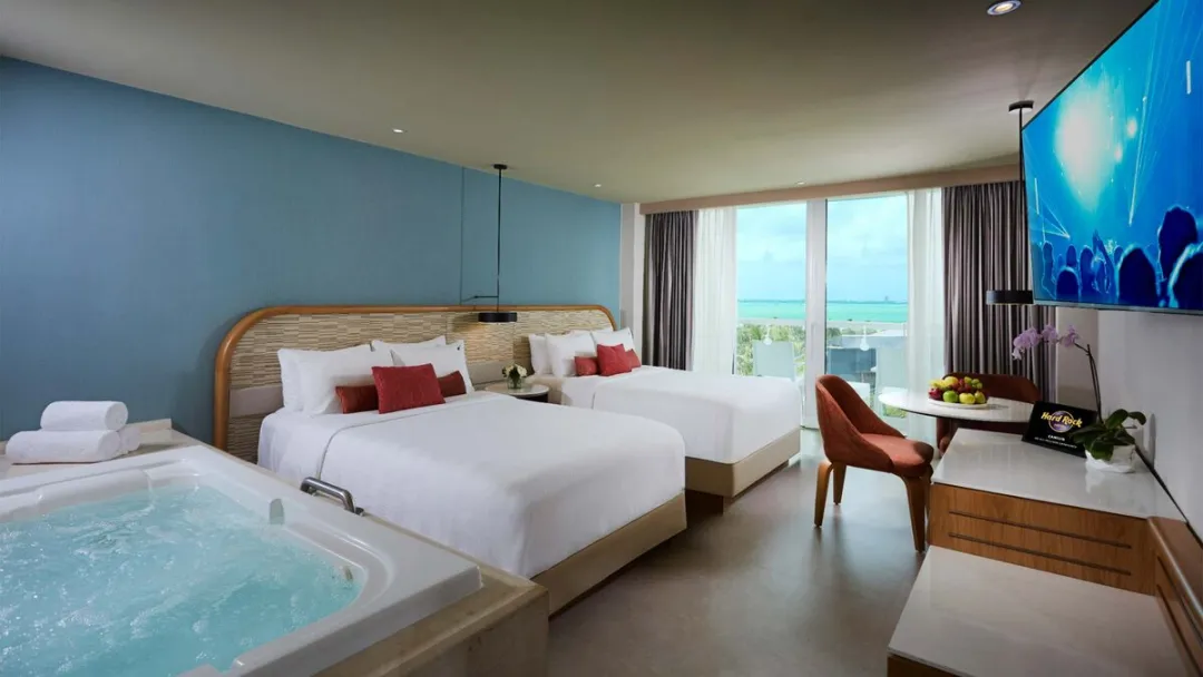 Deluxe Lagoon View Room - Twin Bed